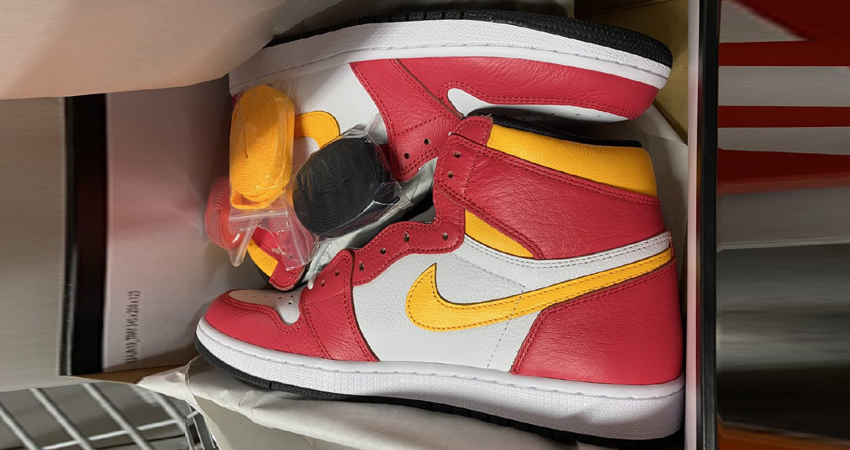 Release Details for Air Jordan 1 High Light Fusion Red White 04