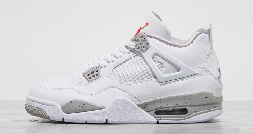 Release Details for Air Jordan 4 White Oreo 01