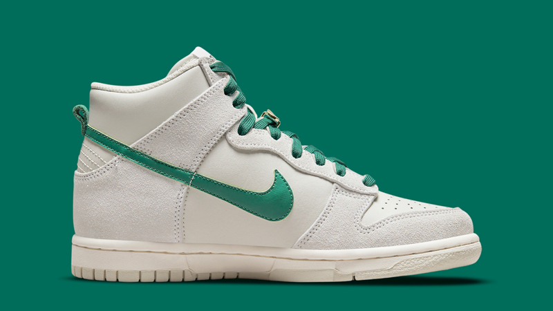 First Look at Nike Dunk High First Use Sail Green 02