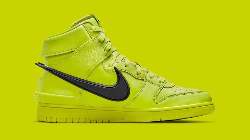 Release Details for Ambush Nike Dunk High Atomic Green Womens 02