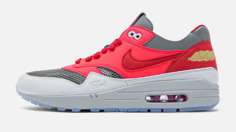 Release Details for Clot Nike Air Max 1 KOD Solar Red 01