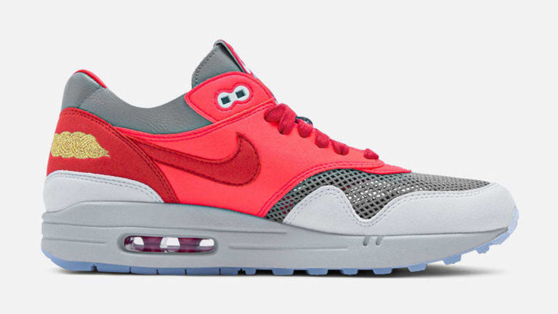 Release Details for Clot Nike Air Max 1 KOD Solar Red 02