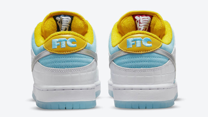 Release Details for FTC Nike SB Dunk Low White Lagoon Pulse 04