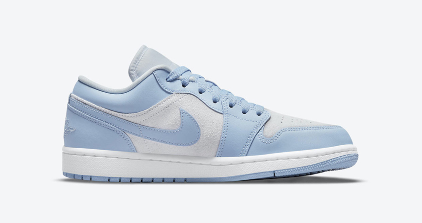 Detailed Look at Air Jordan 1 Low University Blue 02