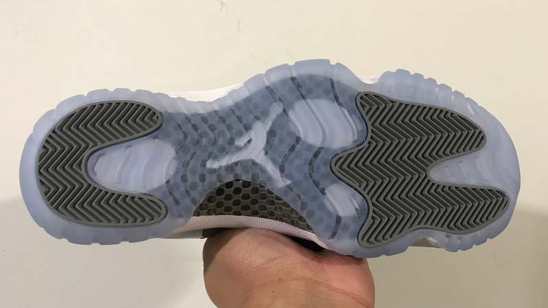 Detailed Look at Air Jordan 11 Cool Grey 05