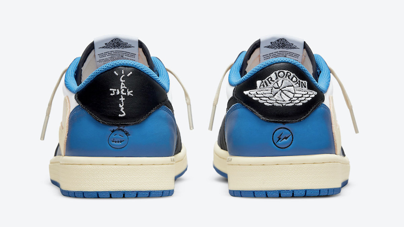 Release Details for Fragment Design Travis Scott Air Jordan 1 Low White 04