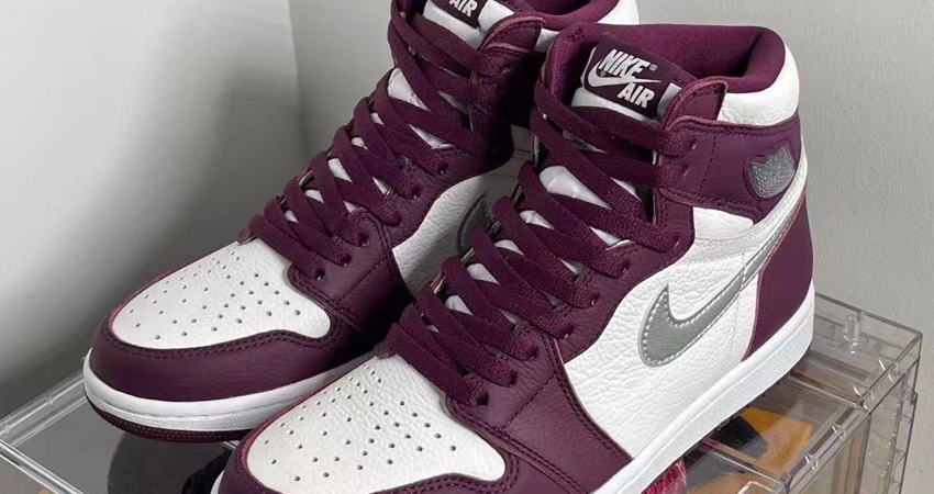 Air Jordan 1 High Bordeaux Official Look 03