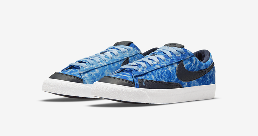 Nike Blazer Low Acid Wash Blue Womens DM3038-400 01