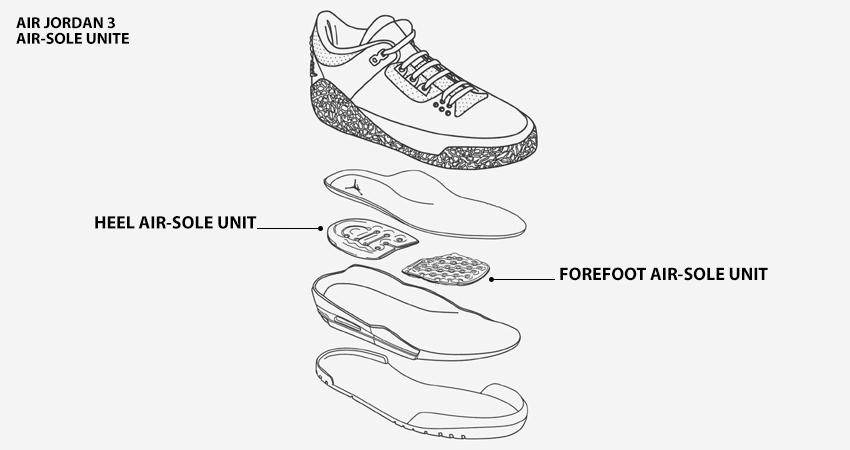 Air Jordan 3 Air Sole Unite