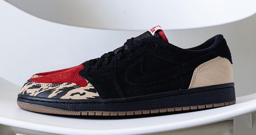 SoleFly x Air Jordan 1 Low is Fire 01