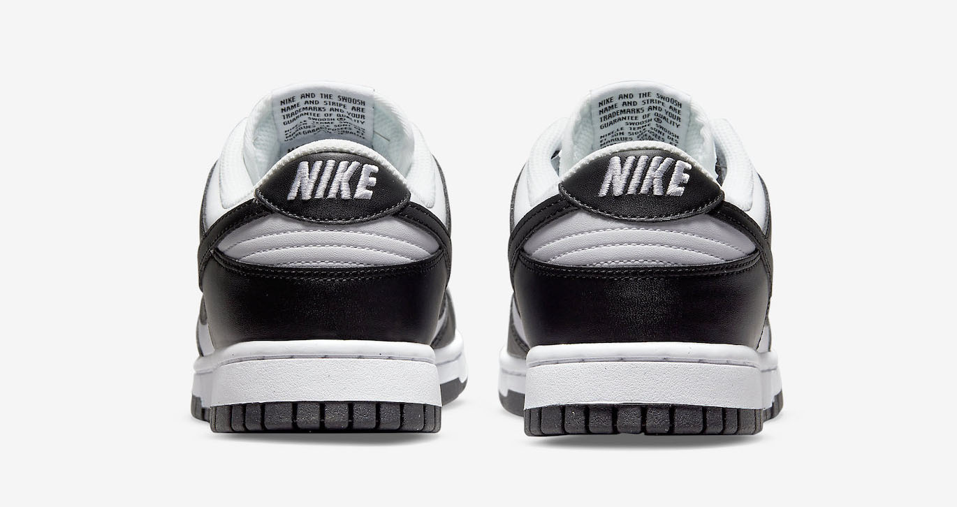 Nike Dunk Low White Black in Sustainable Material - Underground Sneaks