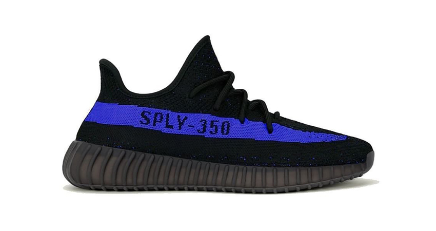 Dark Themed adidas Yeezy Boost 350 V2 Dazzling Blue 01