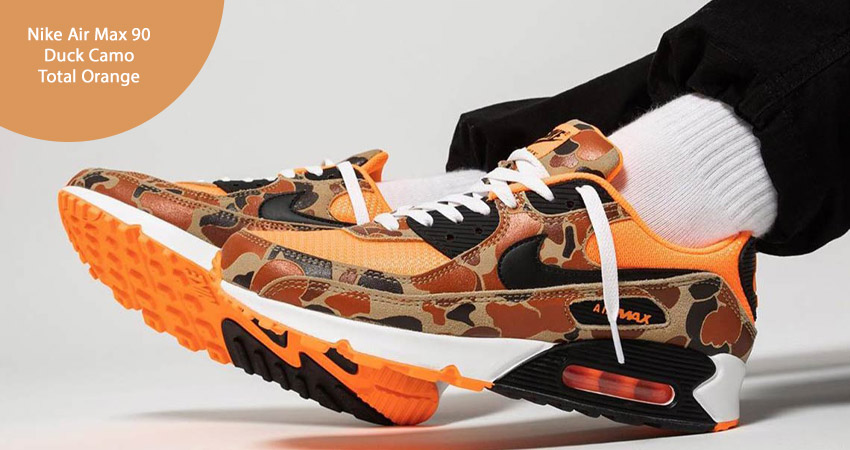 Nike Air Max 90 Duck Camo Total Orange