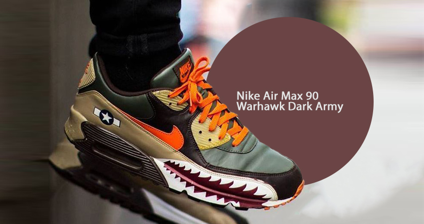 nike air warhawk air max 90's