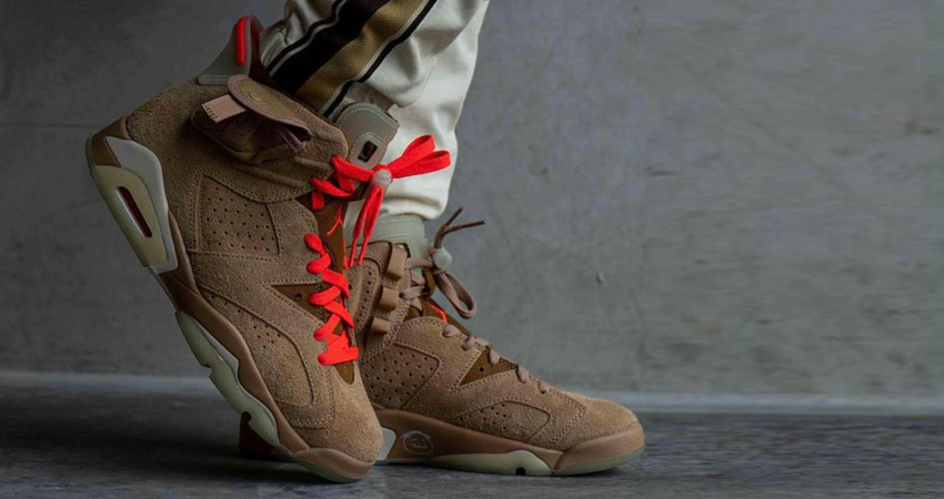 Travis Scott Air Jordan 6 British Khaki DH0690-200