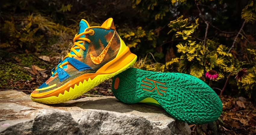 Closer Look at the Colourful Nike Kyrie 7 “Mother Nature” Pack 02