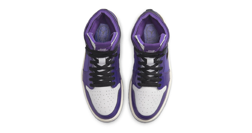 Closer Take on the Purple Patent Air Jordan 1 Zoom CMFT 03