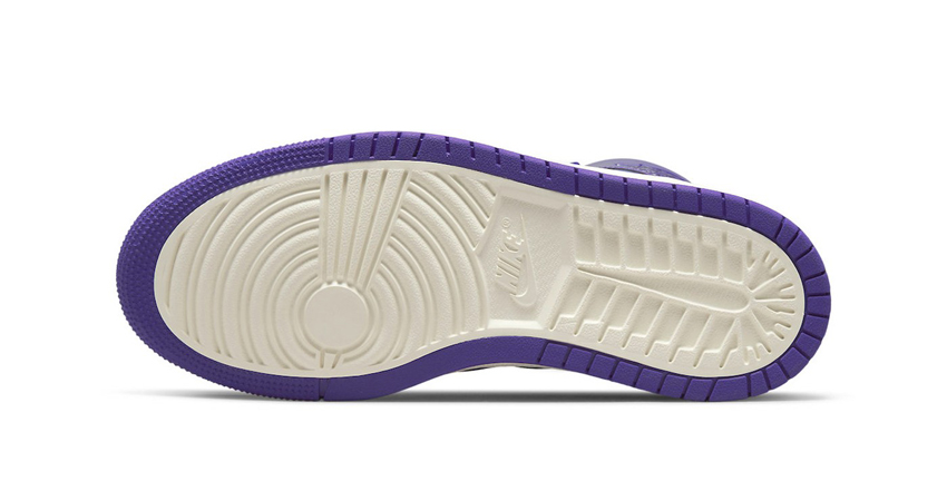 Closer Take on the Purple Patent Air Jordan 1 Zoom CMFT 05