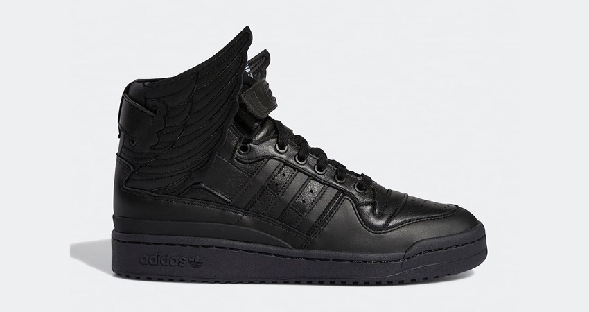 Jeremy Scott x adidas Forum Releasing in a Triple Black Colourway 01