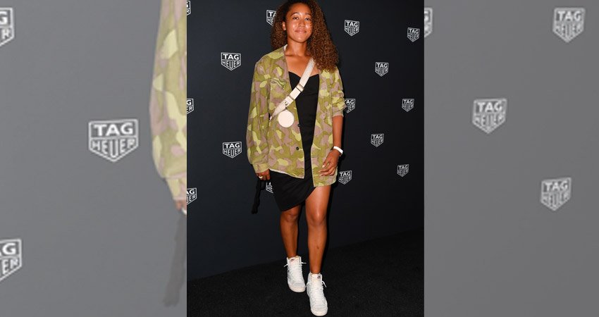 Naomi Osaka spotted with Nike Blazer