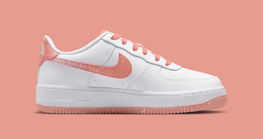 Neo Vintage Nike Nike Air Force 1 Low in Pink and White 01