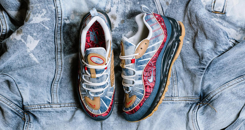 Nike Air Max 98 Wild West Light Armory Blue BV6045-400