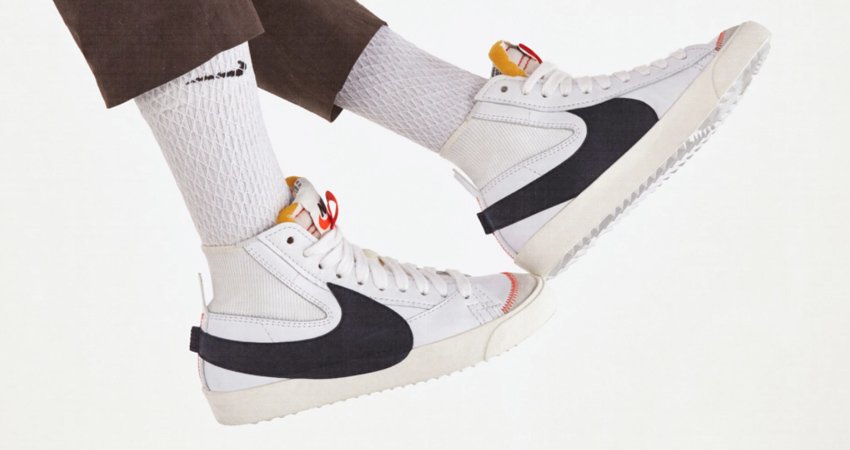 Nike Blazer Mid 77 Jumbo White Black DD3111-100