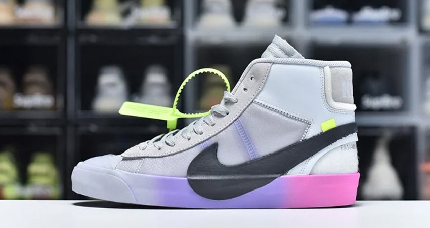 Nike Blazer Mid Off-White Wolf Grey AA3832-002