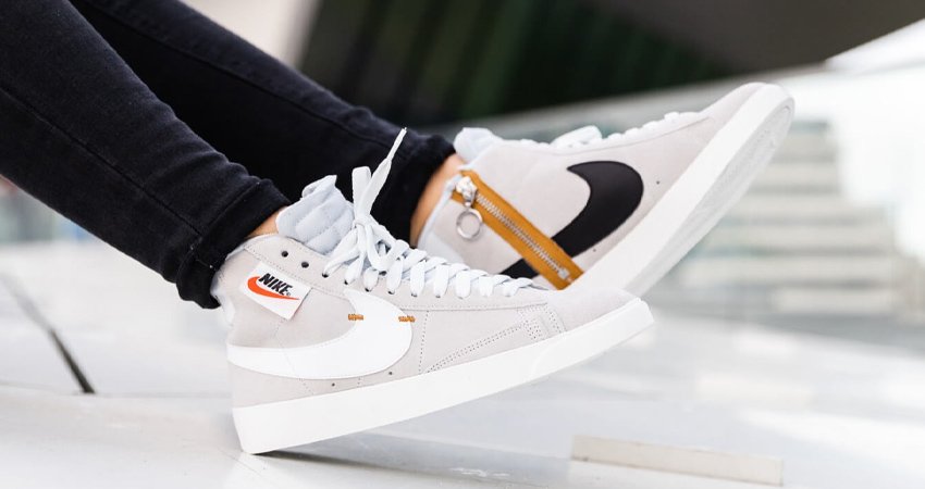 Nike Blazer Mid Rebel Off White Womens BQ4022-101