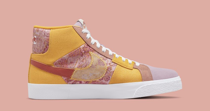 Nike SB Blazer Mid Premium Rose Paisley Looks Like an Artists Canvas 01