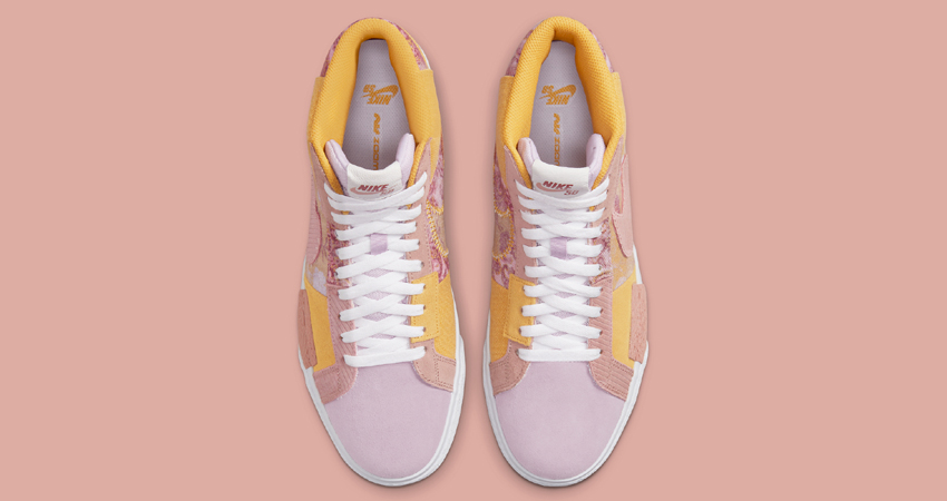Nike SB Blazer Mid Premium Rose Paisley Looks Like an Artists Canvas 03