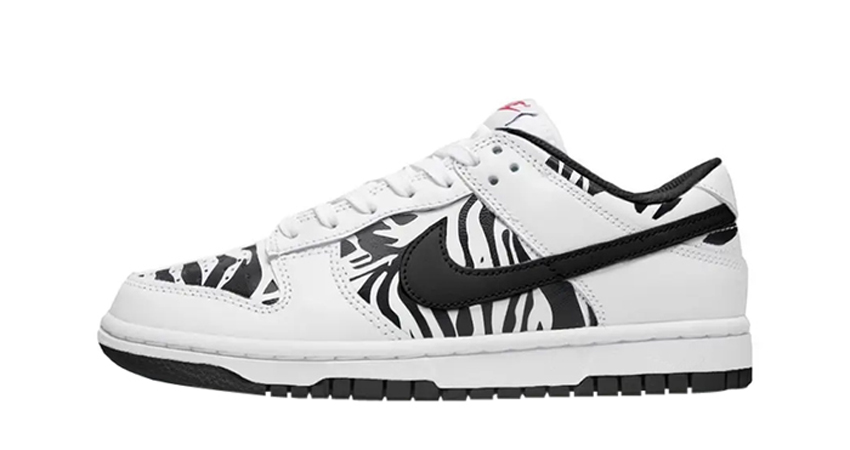 Quartersnacks x Nike SB Dunk Low Releasing in Reverse Zebra Colourway 01