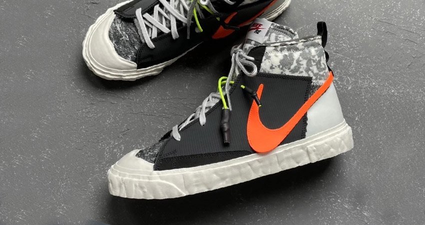 READYMADE Nike Blazer Mid Black Vast Grey CZ3589-001