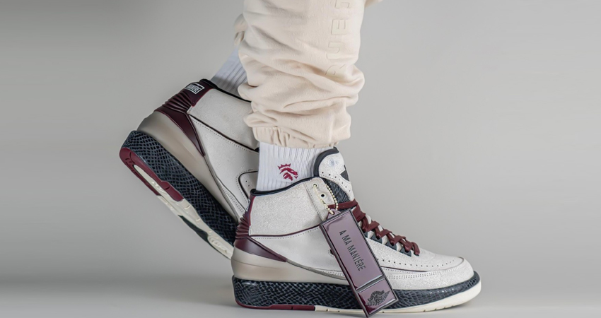A Ma Maniere Air Jordan 2 Sail Black DO7216-100 01