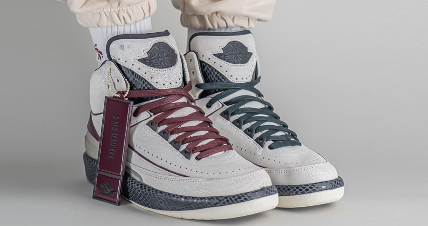 A Ma Maniere Air Jordan 2 Sail Black DO7216-100 02