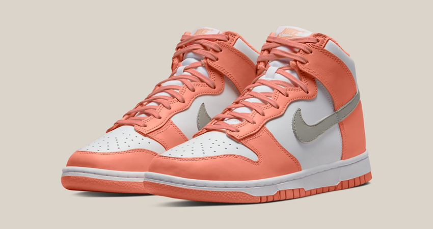 Ladies Will Love The Nike Dunk High Salmon 02