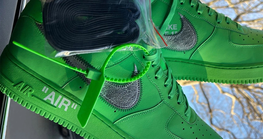 Off-White Nike Air Force 1 Low Green 01
