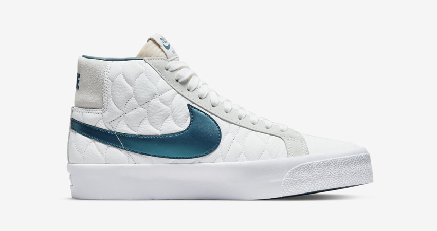 Check Out The Beautifully Decorated Eric Koston Nike Blazer Mid White 01