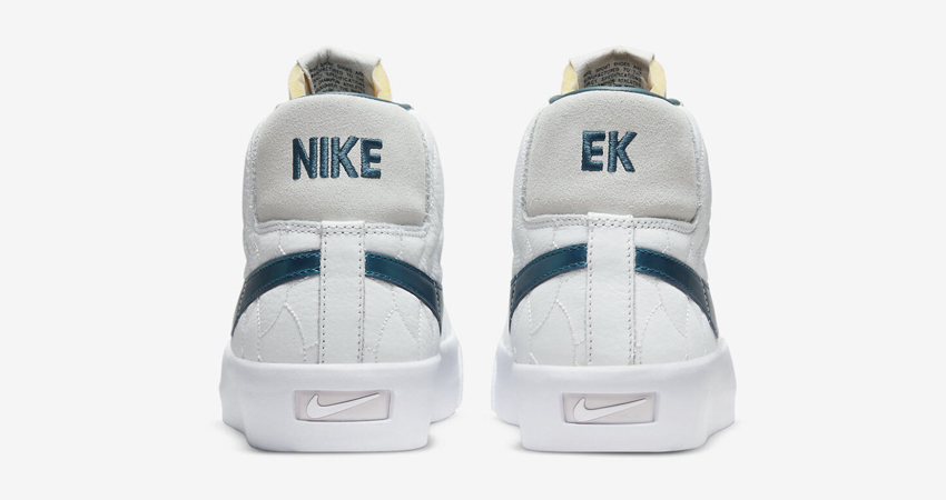 Check Out The Beautifully Decorated Eric Koston Nike Blazer Mid White 04