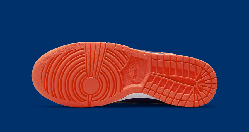 Check Out The Historical Nike Dunk High Knicks in Orange 05
