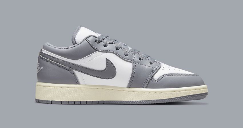 Vintage Grey Themed Air Jordan 1 Unveiled 01