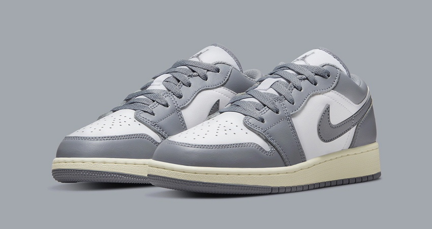 Vintage Grey Themed Air Jordan 1 Unveiled 02