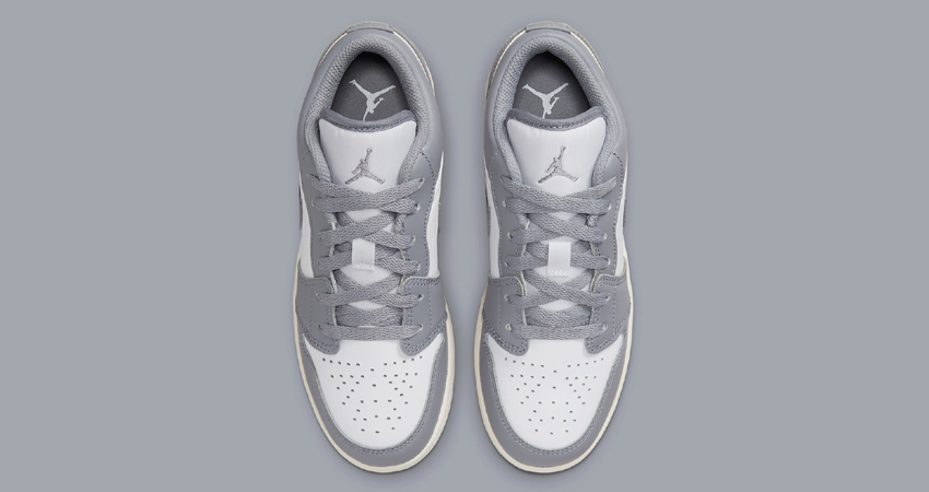 Vintage Grey Themed Air Jordan 1 Unveiled 03