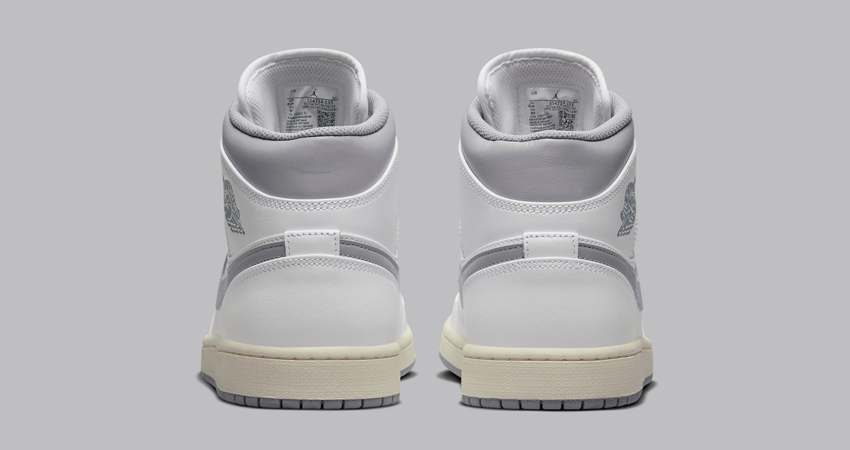 Air Jordan 1 Mid's Neutral Grey Iteration Does The Job! 04