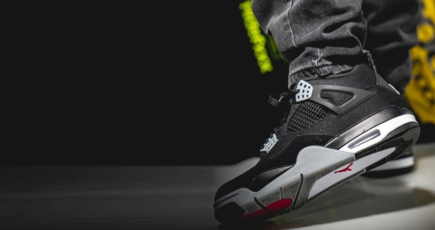 Air Jordan 4 Black Canvas Is A Must Have For The Sneakerheads 02