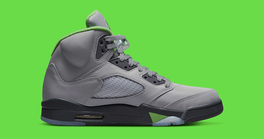 Explore The Official Looks Of Air Jordan 5 Green Bean 01