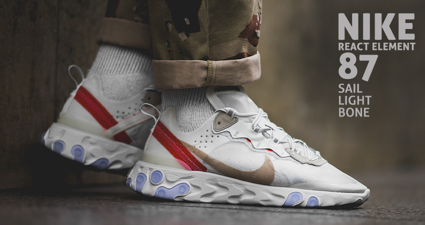 Nike React Element 87 Sail AQ1090-100