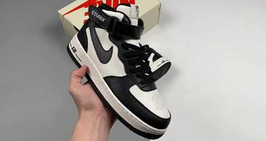 Stussy's Nike Air Force 1 Mids Will Be Available This Week 02