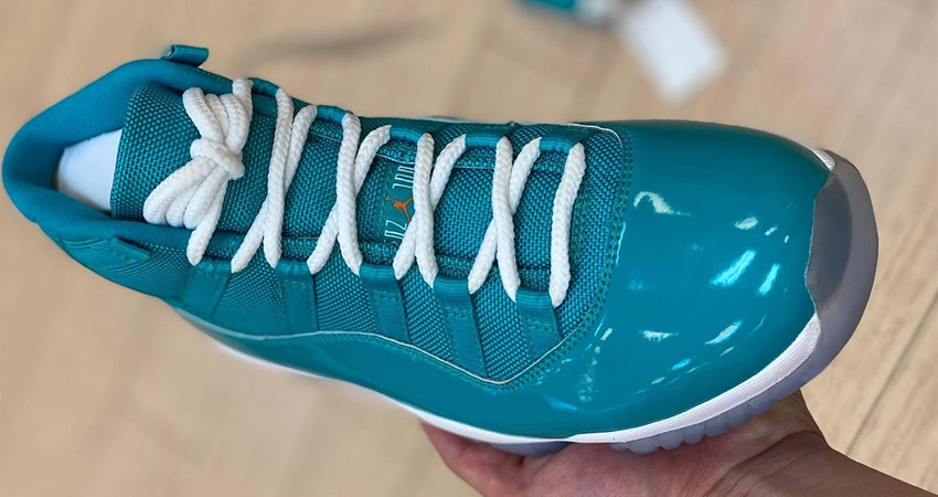 This Air Jordan 11 Look-See Sample Has Miami Colors 02