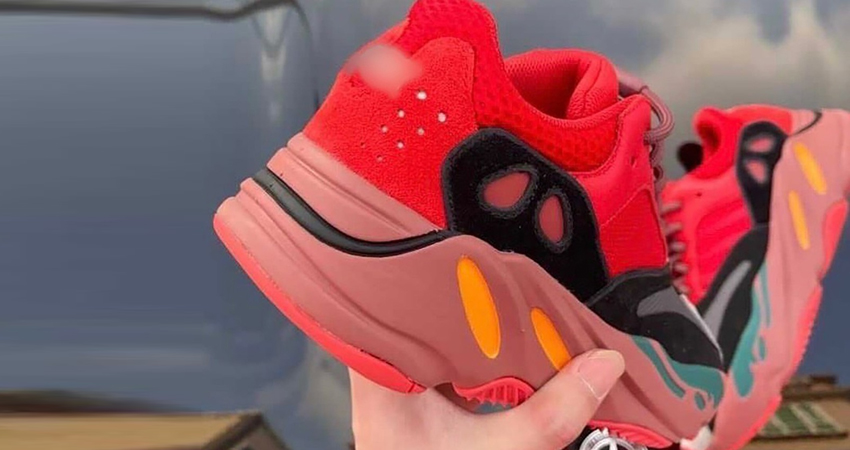 Yeezy Boost 700 Hi-Res Red Is One Of The Wildest Colourway From The Footwear Line 02